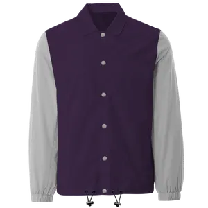 Men Custom Design Print Jackets Outwear Coats Solid Pattern Fashion Hip Hop Men's Coach Jacket Streetwear
