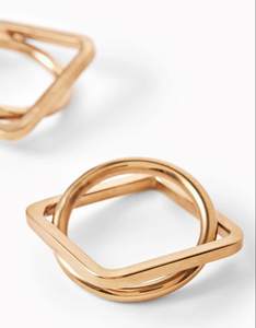 Anneaux de serviette élégants pour la décoration de table à manger, accessoires de table élégants et réutilisables - Product Image 3