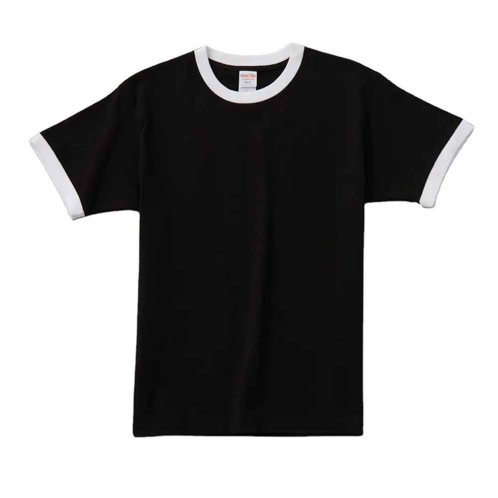 Yeni özel LOGO baskı T-shirt erkek boş düz tişörtleri Premium pamuk 200gsm nefes boy Tshirt baskı erkek tişört