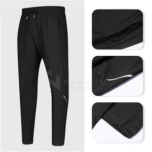 กางเกงขายาวลำลองผู้ชายทรงตรงน้ำหนักเบา ดีไซน์ทันสมัย เอวปรับได้ ระบายอากาศได้ดี ผลิตจากผ้าฝ้าย 100% สวมใส่สบายตลอดวัน - Product Image 2