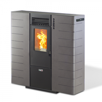Poêle à granulés de bois Minimaliste Moderne Respectueux de l'environnement Support technique en ligne 2 ans de garantie