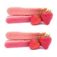 MULTI CRAFT Himalaya Yak Peyniri Çiğneme Kuru Köpek Maması Çilek Aromalı Tahılsız Yüksek Proteinli Deri ve Tüy Sağlığı Özelleştirilebilir Boyutta