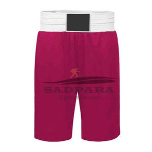 กางเกงขาสั้นต่อสู้แบบสั้น MMA แบบ100% โลโก้ตามสั่งใหม่2026 - Product Image 4