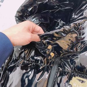 Opción 1: Chaqueta Acolchada Brillante para Hombre, Chaqueta de Invierno Acolchada con Capucha, Ropa Exterior Impermeable, Chaqueta de Burbujas - Product Image 3