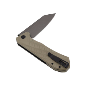 Cuchillos tácticos de caza Cuchillo de bolsillo plegable personalizado Patrón de diamante G10 Mango Cuchillo EDC - Product Image 3