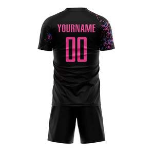 Vente en gros logo personnalisé 100% polyester jeune maillot hommes vêtements de football ensemble football football maillot uniformes - Product Image 4