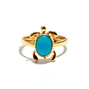 Men's Fashion <b>Ring</b> with Natural <b>Turquoise</b> Gemstone 925 Solid Sterling Silver Fine Jewelry Oval Cut Diamond Shape - Product Image 2