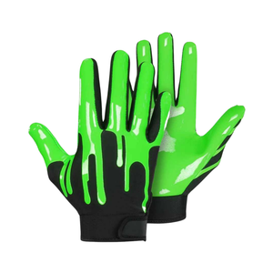 OEM ODM Nouvelle Arrivée Conception Personnalisée Gants de Football Américain Confortables Gants Légers Entièrement Grip - Product Image 2