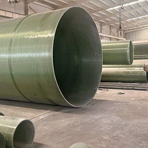 Sợi thủy tinh GRP ống cho các nhà máy điện để Bán-chịu nhiệt FRP Ống quanh co giải pháp tùy chỉnh có sẵn - Product Image 1