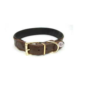 Collar de piel auténtica para perro, de alta calidad, fabricante al por mayor, Internacional - Product Image 3
