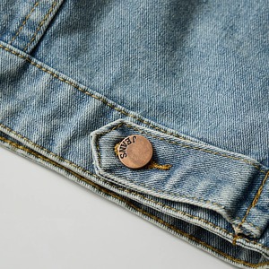 2025 <b>Men's</b> Sleeveless Blue <b>Denim</b> <b>Vest</b> Factory Price Cowboy Jacket Winter Breathable 100% Cotton High Street Style Customizable - Product Image 3