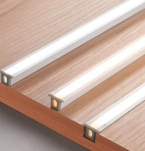 Profilé LED en bois massif (montage encastré) - Product Image 4