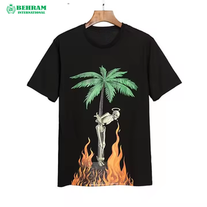 Nueva llegada Plain Tie Dye Oversized Twin Drop Shoulder hombres camiseta suelta ajuste personalizado Casual ropa camiseta para hombres - Product Image 5