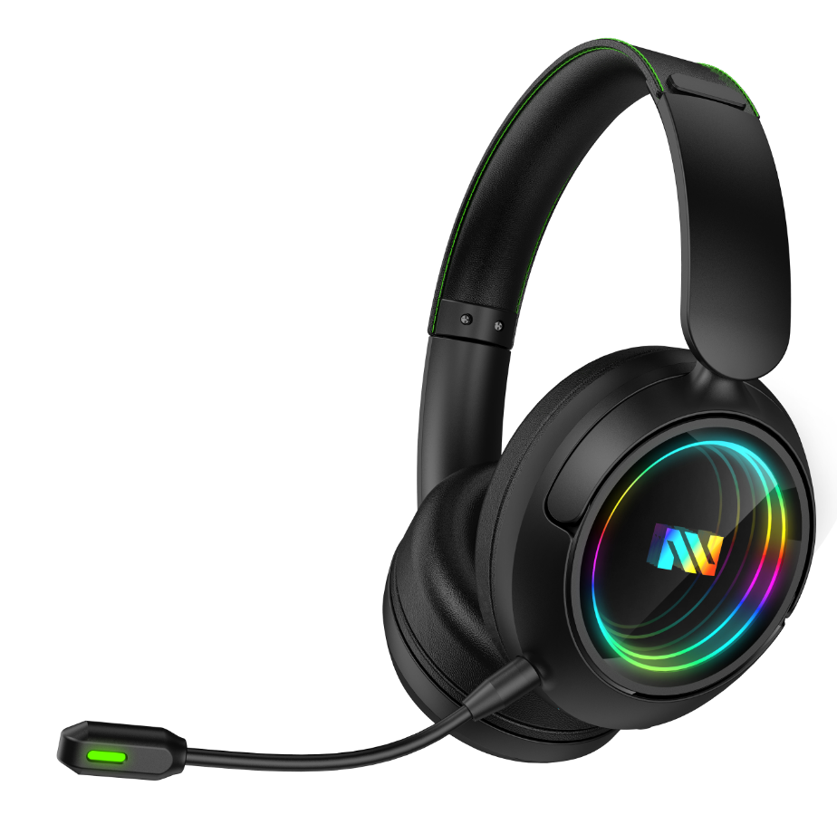 <strong>2026</strong> New Over Ear <strong>2.4G</strong> <strong>Wireless</strong> <strong>Headsets</strong> with RGB Light Adjustable Headband Headphone with Omnidirectional Mic Siberia S-G46