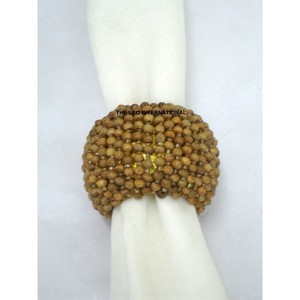 Anillo para Servilletas de Madera Electrochapado de Alta Calidad con Opciones de Patrones Personalizados Disponibles a un Precio Accesible - Product Image 4