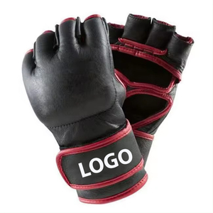 Vente à chaud Gants professionnels de grappin de MMA et de boxe Logo personnalisé Vente en gros en cuir Protection UV de haute qualité pour une utilisation en salle de sport - Product Image 2