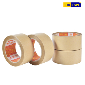 Ruban de papier kraft ultra-durable de 50m en cuir de vachette, adhésif thermofusible et activé par l'eau pour des projets créatifs d'élégance immersive - Product Image 3