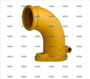 10181335 Codo de acero al carbono DN180 para bomba de hormigón con motor diésel - SCHWING - Product Image 1