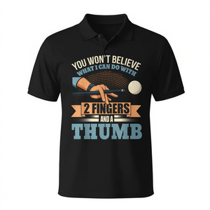 T-Shirt Promozionale da Polo per Biliardo - Product Image 2