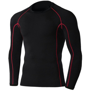 Camiseta Deportiva de Manga Larga para Hombre, Transpirable, Anti-UV, Ecológica, con Logotipo Personalizado al por Mayor - Product Image 1