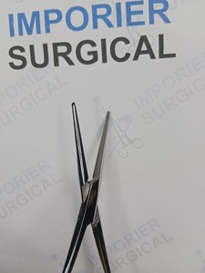 Pinzas Kelly de acero inoxidable de alta calidad, instrumentos quirúrgicos, abrazaderas hemostáticas médicas, herramientas reutilizables rectas y curvas - Product Image 6