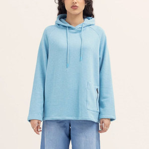 Sudaderas con capucha informales de Invierno para mujer Sudaderas de moda de color sólido con diseño forrado Hecho en Pakistán - Product Image 1