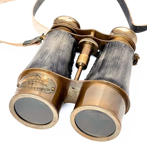 Los mejores binoculares de latón, binoculares de estilo antiguo de mano para Astronomía, vida silvestre al por mayor, precio de fábrica barato - Product Image 2