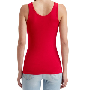 Camisetas sin mangas de algodón 100% para mujer para gimnasio Fitness Yoga Top de punto transpirable de secado rápido Nuevo diseño OEM - Product Image 4