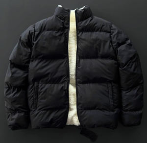 Chaqueta de Invierno Acolchada con Forro Sherpa, Teñida, Transpirable, Personalizable, Unisex, para Hombre y Mujer, Impermeable, Protección Contra el Viento, Suministro al por Mayor - Product Image 3