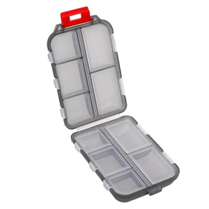 Portable ABS/PP <b>Plastic</b> Pocket Pharmacy Organizer Practical Pill Storage <b>Box</b> and Container for Home or Travel - Product Image 3