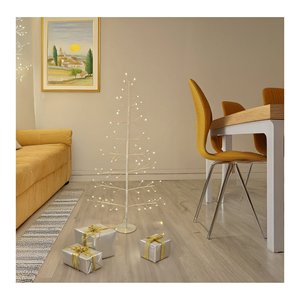LINDEN 2D 78 MICROLED Blanco Cálido IP44 79922 para Árboles de Navidad 1 Luz (H90 D45 cm) Árbol Blanco 1 Luz (H90) - Product Image 2