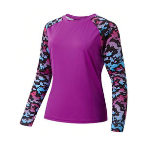 Traje de baño de compresión de manga larga para mujer, ropa deportiva personalizada, proveedor mayorista OEM, ropa de natación y surf - Product Image 5