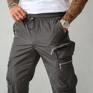 Meilleure vente Short cargo écologique 100% coton pour hommes personnalisé Streetwear joggeurs multi-poches nouveau à la mode - Product Image 3