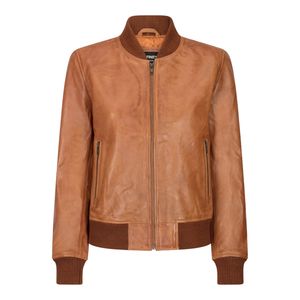 Chaqueta de Motocicleta de Piel de Oveja 100% Genuina, Hecha a Medida, de Primera Calidad para Mujer, Ecológica, Resistente al Viento, Elegante, con Calefacción - Product Image 2