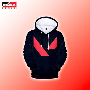 Sudadera con capucha vintage gráfica de gran tamaño para hombre al por mayor personalizada de alta calidad 100% poliéster patrón sólido para invierno - Product Image 4