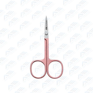 กรรไกรตัดขนตาแบบแข็งรับโลโก้ส่วนตัวมาใหม่ด้ามจับรูปหัวใจกรรไกรตัดเรียบใช้งานได้นาน - Product Image 4