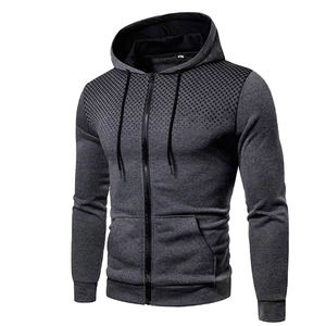 Sweat à capuche uni pour hommes, Design personnalisé, meilleure qualité, meilleur prix, 100% polyester, blanc - Product Image 6