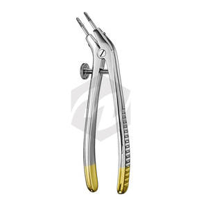 คีมทันตกรรมครึ่งทองแบบยืดหดได้คีมถอนสะพานมงกุฎเครื่องมือทางการแพทย์ทำจากสเตนเลสทองแดง - Product Image 1