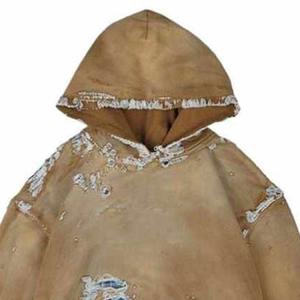 Meilleures ventes Sweats à capuche surdimensionnés pour hommes Top Hot Vente en gros Vêtements imprimés numériquement Prix bon marché pour l'hiver Teint uni - Product Image 2