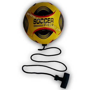 Entrenamiento con fabricantes de cuerdas Campo de fútbol Sialkot Pakistán SenseBall Balón de fútbol con cuerda - Product Image 3
