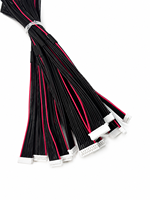 Câble de raccordement multi-connecteurs PH2.0 XH2.54 ZH1.5 GH1.25 SH1.0, 2-50 broches, gaine PVC/caoutchouc, sur mesure OEM