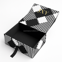 Fabricant de boîtes cadeaux pliantes magnétiques de luxe, matériaux recyclés écologiques, boîte cadeau en papier pliable
