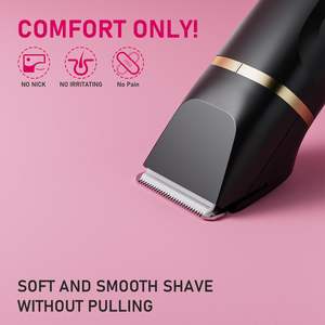 Depiladora Eléctrica Recargable 5 en 1 para Mujer, Afeitadora Húmeda/Seca sin Dolor, Resistente al Agua IPX7, para Zona del Bikini, Piernas y Área Íntima - Product Image 4