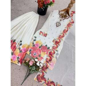 <b>Presenting</b> New Designer Women's Party Wear Salwar Kameez with Heavy Embroidery Work Quick Dry All Seasons - Product Image 1