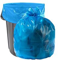 Vente en gros d'usine, sacs poubelle en plastique noir jetables résistants, sacs poubelle en rouleau pour l'emballage des déchets alimentaires