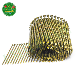 Precios competitivos 3,0mm x 76mm Clavos de bobina de alambre con vástago de anillo liso Cabeza a cuadros hecha de fábrica de Vietnam - Product Image 4