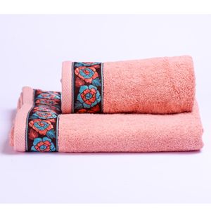 Serviette de bain jacquard de couleur royale Serviettes de bain les mieux cotées avec logo et design personnalisés pour serviette de bain de golf de l'Inde - Product Image 4