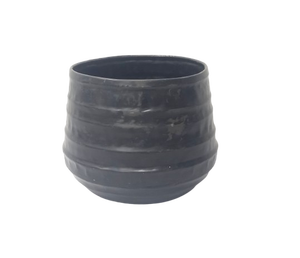 Pot de fleur en fer de forme ronde pour la maison balcon et jardin Pot de fleur jardin Patio intérieur extérieur fait à la main en vrac produit - Product Image 4