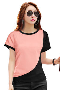 Derniers hauts en tricot indiens à la mode de couleur pêche exclusifs Vêtements réguliers confortables pour les hauts courts de boutique de style formel - Product Image 5