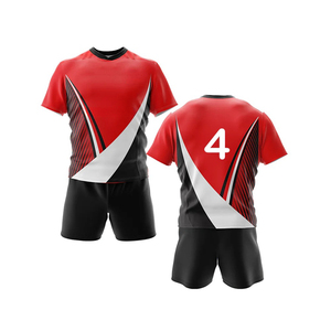 Tenues de football et de rugby haute performance 2025 pour adultes, grandes tailles, écologiques, séchage rapide, respirantes, design sublimé - Product Image 1